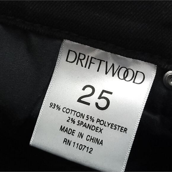 Driftwood Jackie Studded Jeans Black Skinny Denim Punk Biker Moto E Girl - Picture 9 of 14